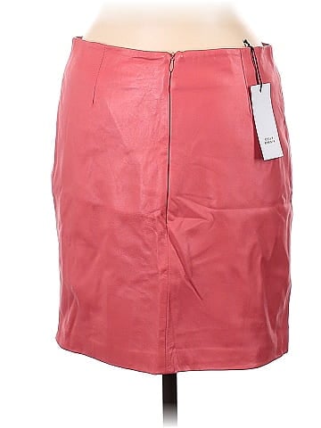Kelly Bergin Faux Leather Skirt (view 2)