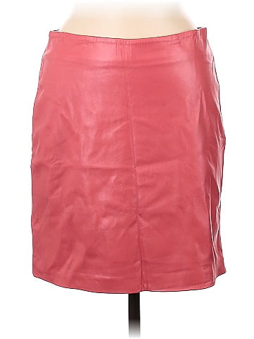 Kelly Bergin Faux Leather Skirt (view 1)