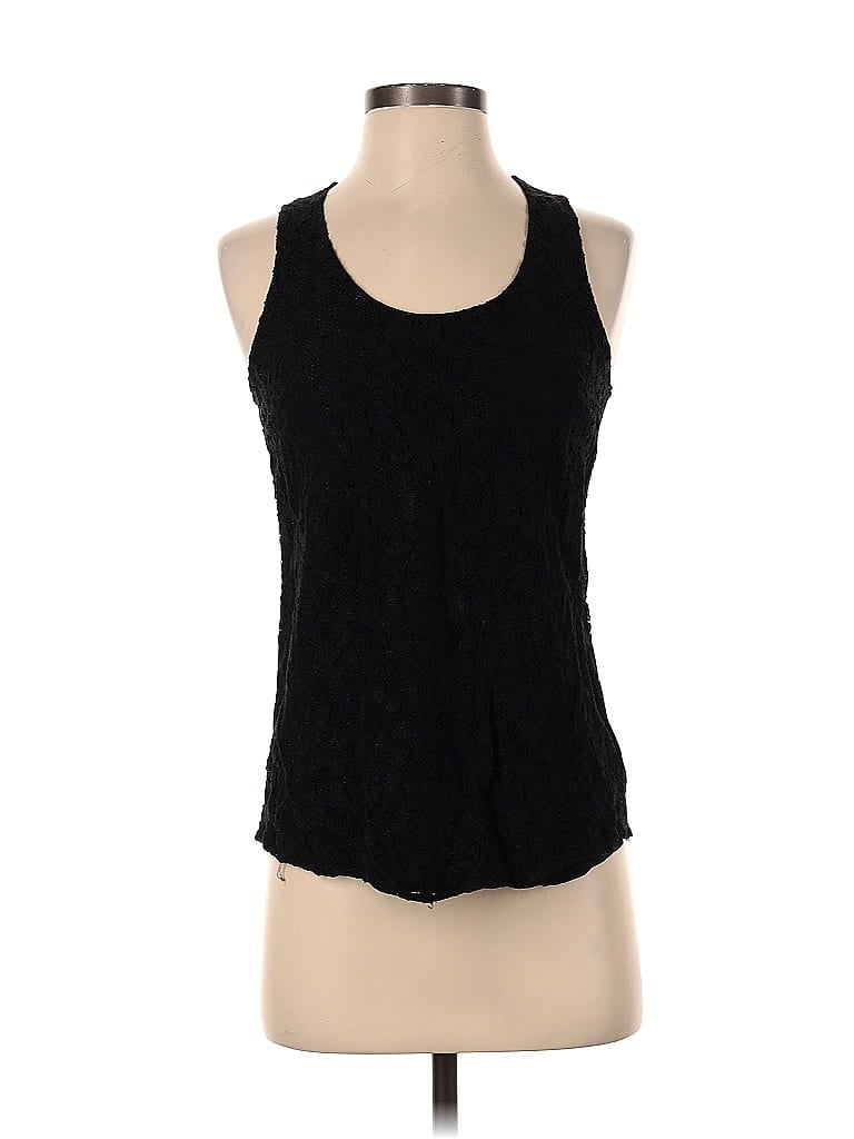 Pre-owned Theory Sleeveless Top Black Halter Neckline Tops