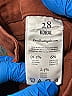 Koral Chevron-herringbone Color Block Red Jeans Size 28 waist - photo 4