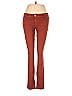 Koral Chevron-herringbone Color Block Red Jeans Size 28 waist - photo 1
