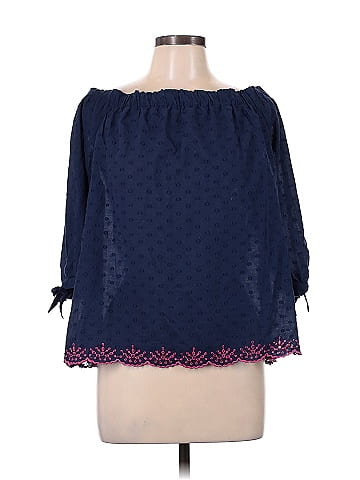 Democracy 3/4 Sleeve Blouse (view 1)