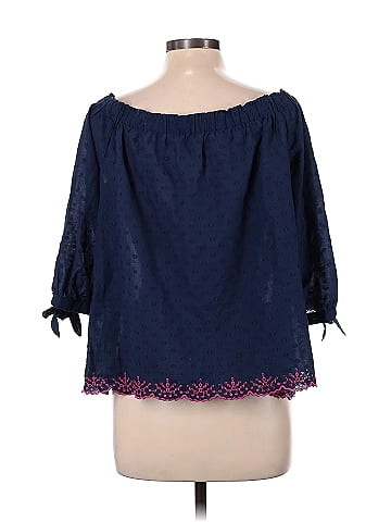 Democracy 3/4 Sleeve Blouse (view 2)
