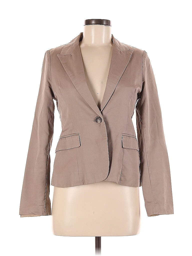 Have & Have 100% Cotton Tan Blazer Size M - photo 1
