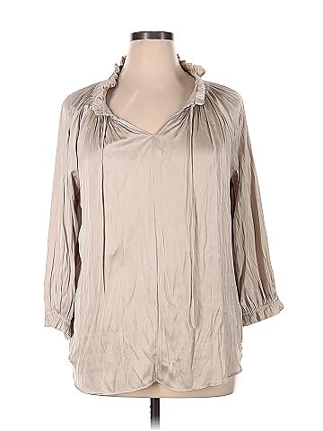 Carmen Carmen Marc Valvo 3/4 Sleeve Blouse (view 1)