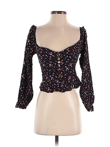 Blue Life 3/4 Sleeve Blouse (view 1)