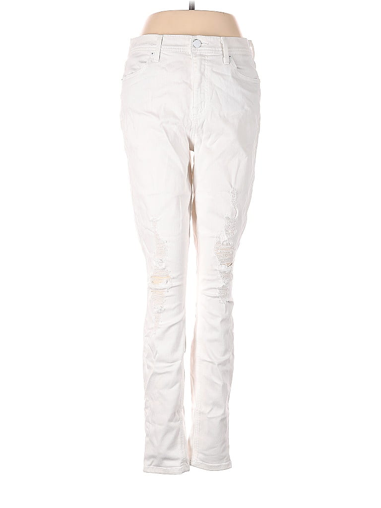 Pre-owned Level 99 Jeans In White