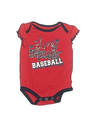 Genuine Merchandise by Team Athletics Short Sleeve Onesie (view 1)