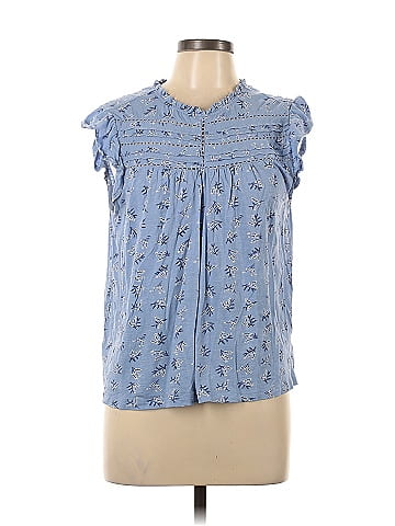 Lucky Brand Short Sleeve Blouse (view 1)