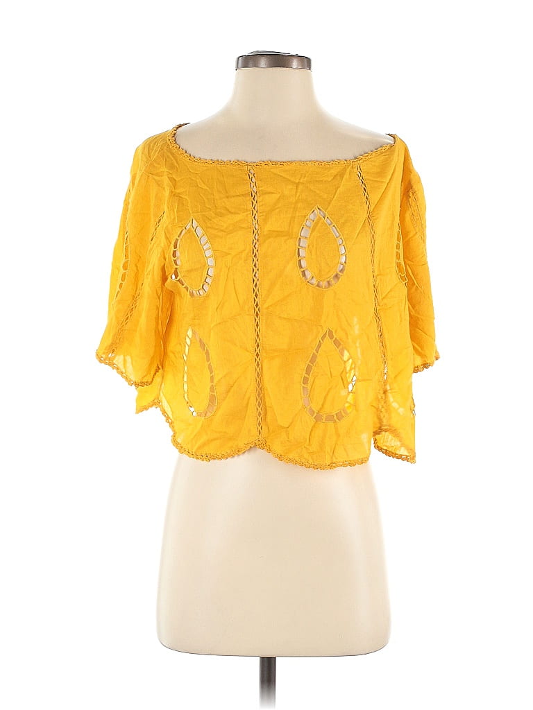 Benedita shirt yellow main image 1