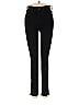 Black high-waisted skinny jeans