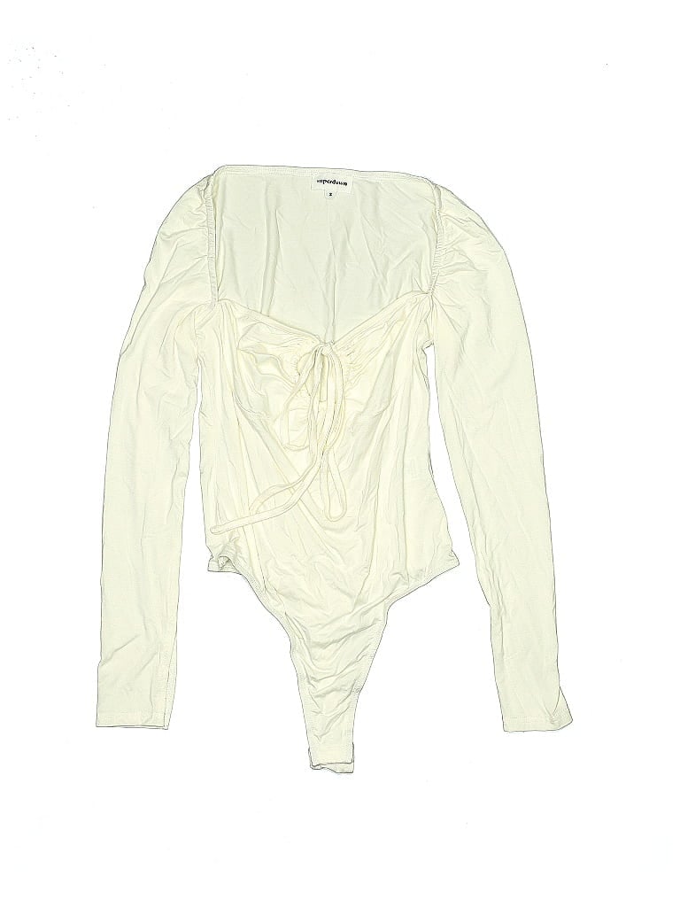 Pre-owned Superdown Bodysuit In White