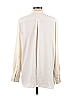 Ann Taylor 100% Polyester Ivory Long Sleeve Blouse Size L - photo 2