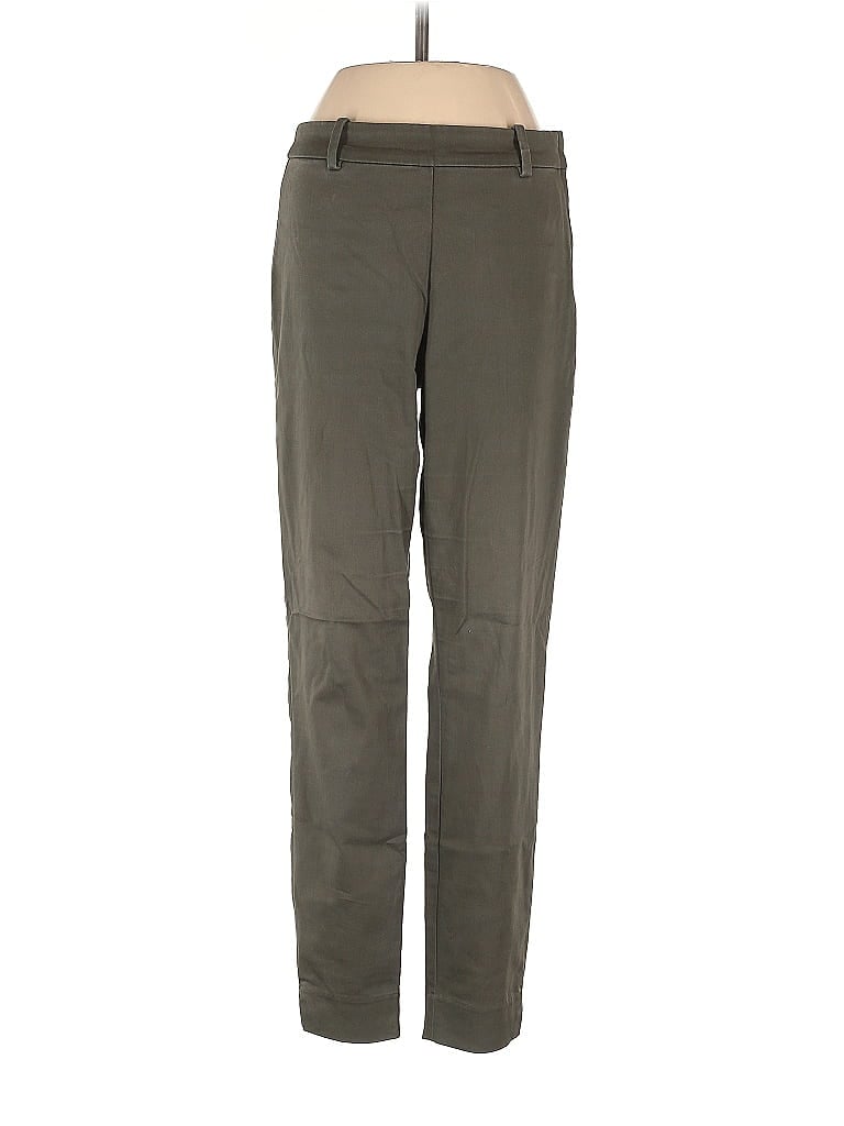 Pre-owned H&m Casual Pants In Green