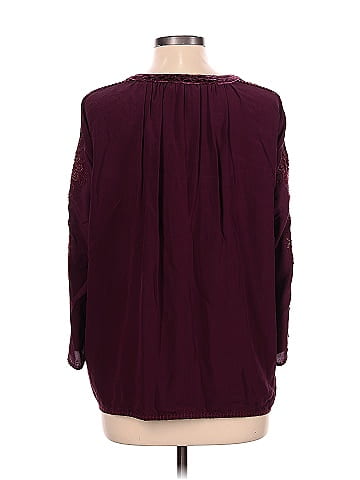 Johnny Was 3/4 Sleeve Silk Top (view 2)