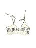 Shein Polka Dots Animal Print Ivory Swimsuit Top Size S - photo 2