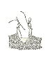 Shein Polka Dots Animal Print Ivory Swimsuit Top Size S - photo 1