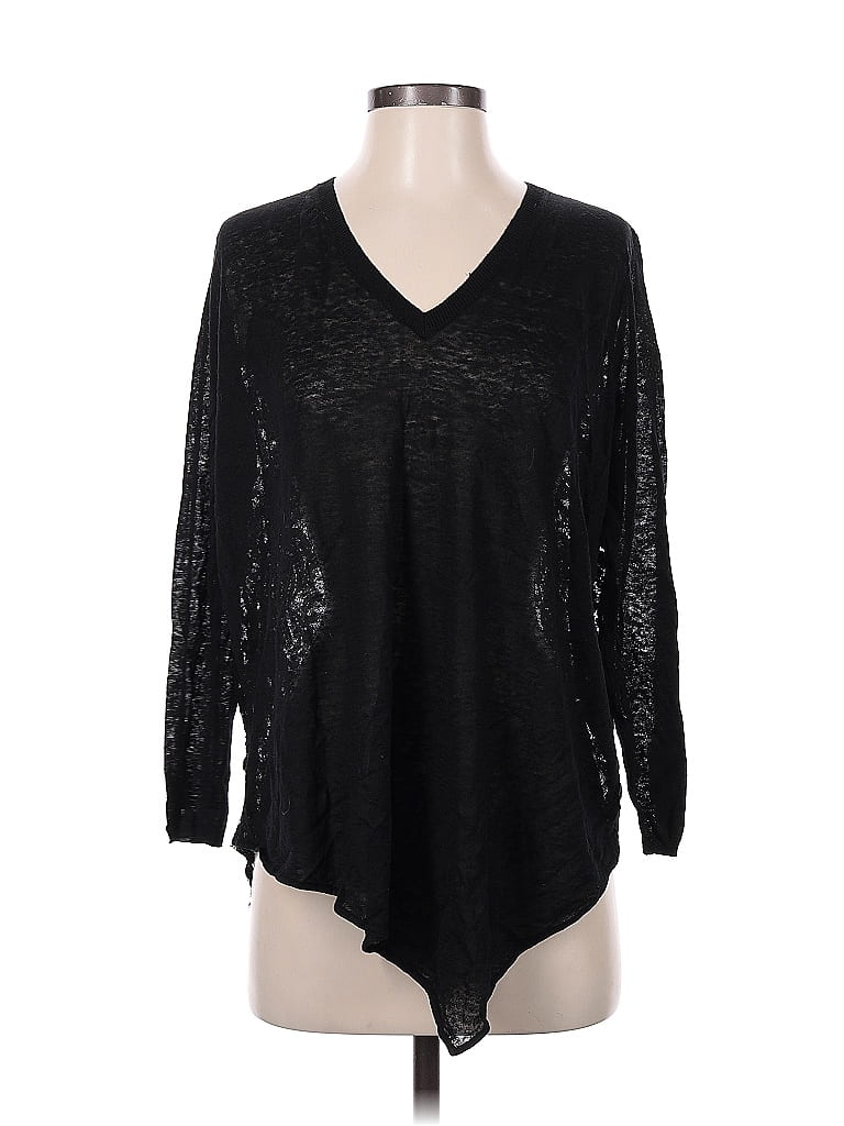 Pre-owned Joie Pullover Sweater In Black