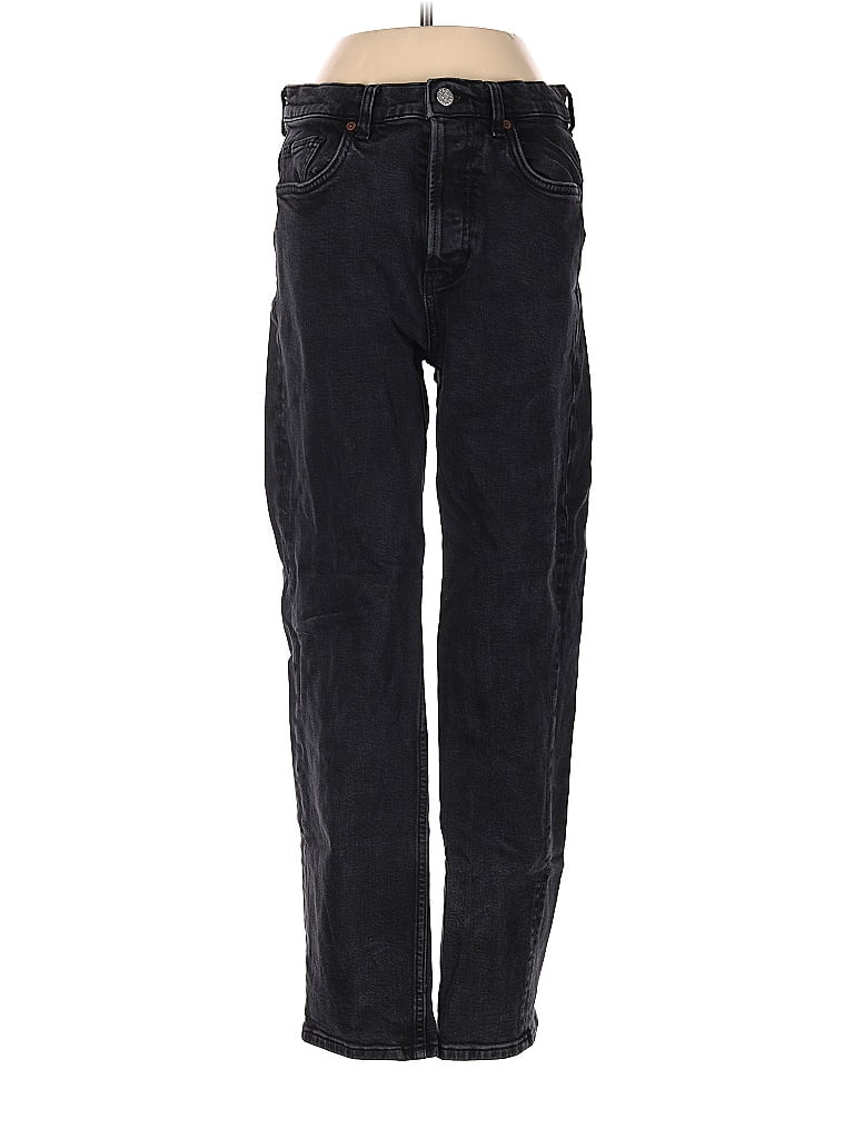 Pre-owned Mng Jeans In Black