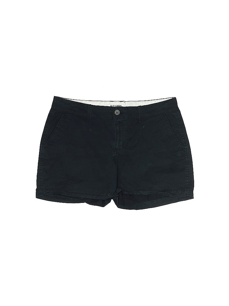 Old Navy Solid Black Shorts Size 10 48 off ThredUp