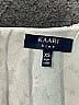Kaari Blue 100% Polyester Black Sleeveless Blouse Size XS - photo 3