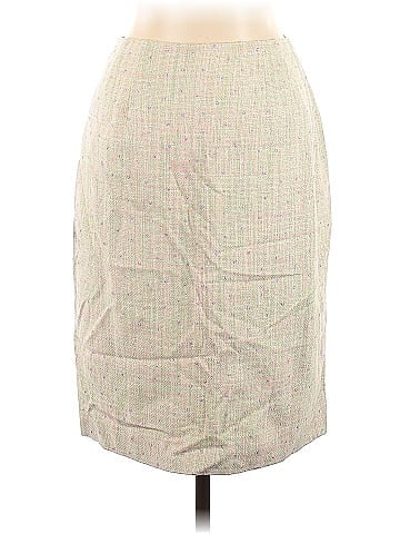 Teri Jon by Rickie Freeman Silk Skirt (view 1)