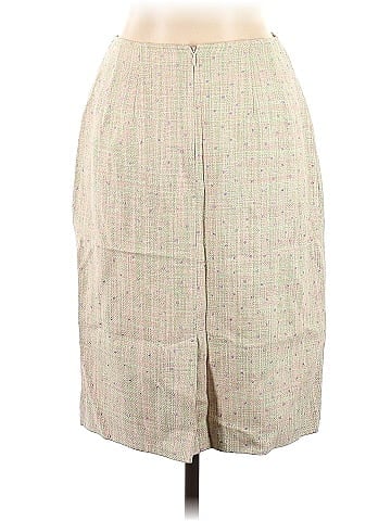 Teri Jon by Rickie Freeman Silk Skirt (view 2)