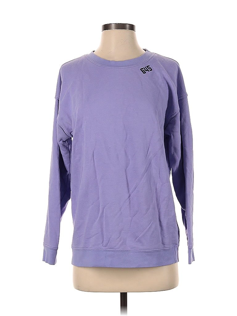 Pre-owned Assorted Brands Sweatshirt In Purple