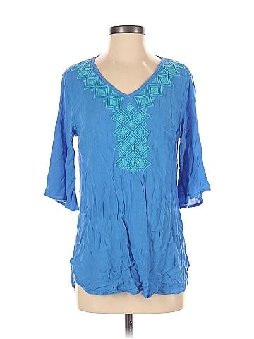 Lilly Pulitzer For Target 3/4 Sleeve Blouse (view 1)