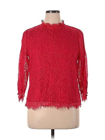 Alice Blue 3/4 Sleeve Blouse (view 1)