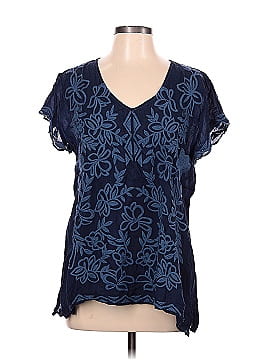 Johnny Was Short Sleeve Blouse