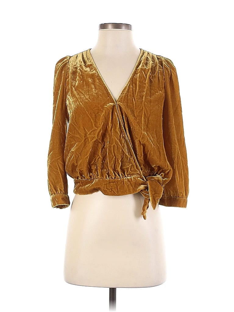 Pre-owned Madewell 3/4 Sleeve Blouse