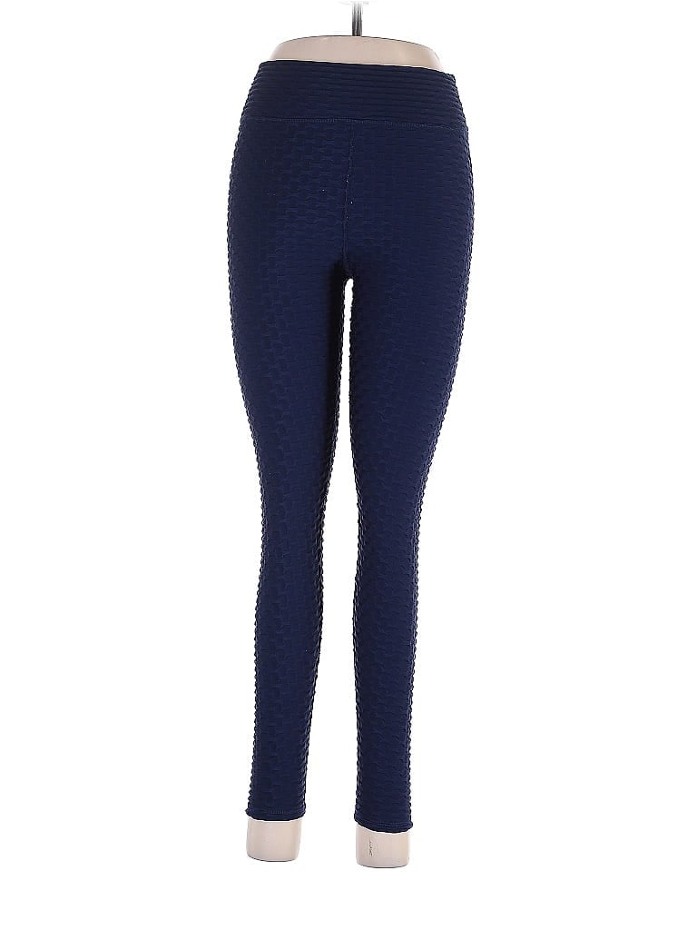Pre-owned Assorted Brands Leggings In Blue