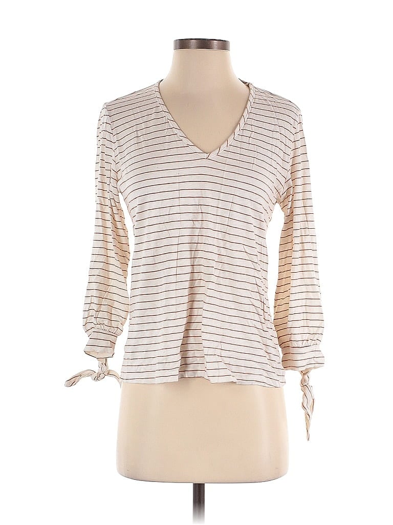 Click to view more detailed imagery on our partner's website Pre-owned Amour Vert 3/4 Sleeve T-shirt In White