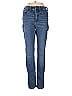 Madewell Solid Hearts Blue Jeans Size 24 waist - photo 1