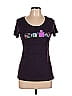 Unbranded Purple Short Sleeve T-Shirt Size L - photo 1