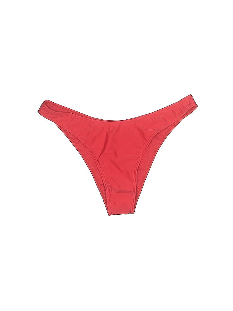 Pre-owned Shein Swimsuit Bottoms In Red