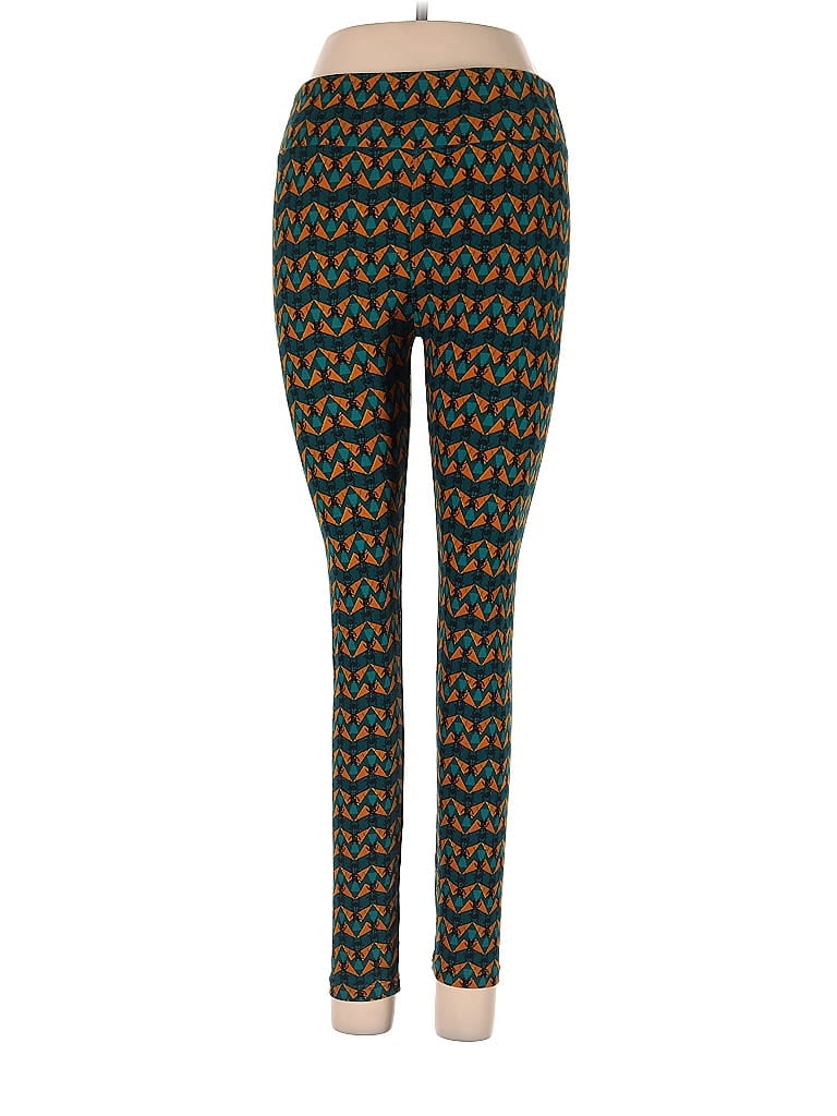 Pre-owned Lularoe Leggings In Blue