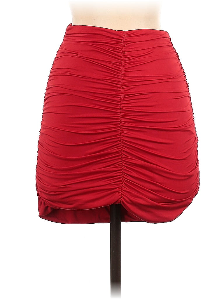 Pre-owned Unbranded Active Skirt In Red