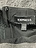Express Solid Gray Formal Skirt Size 4 - photo 3