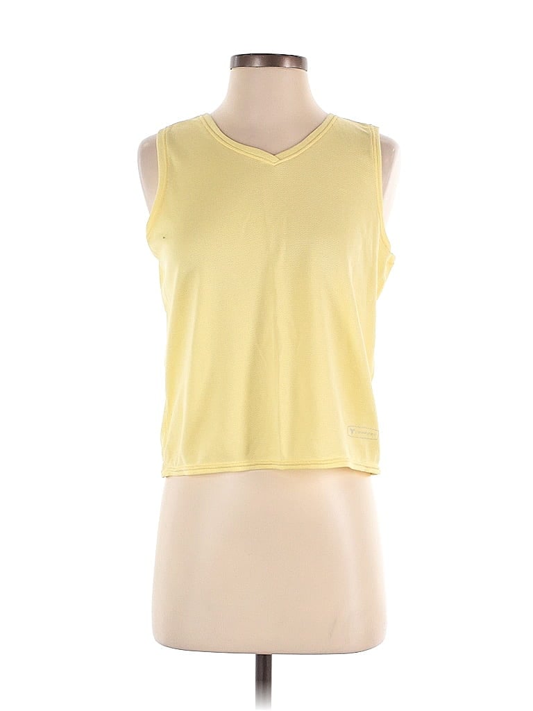 Insport 100% Polyester Yellow Sleeveless T-Shirt Size S - photo 1
