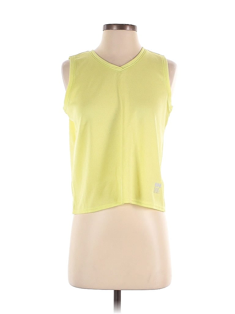 Insport 100% Polyester Yellow Sleeveless T-Shirt Size S - photo 1