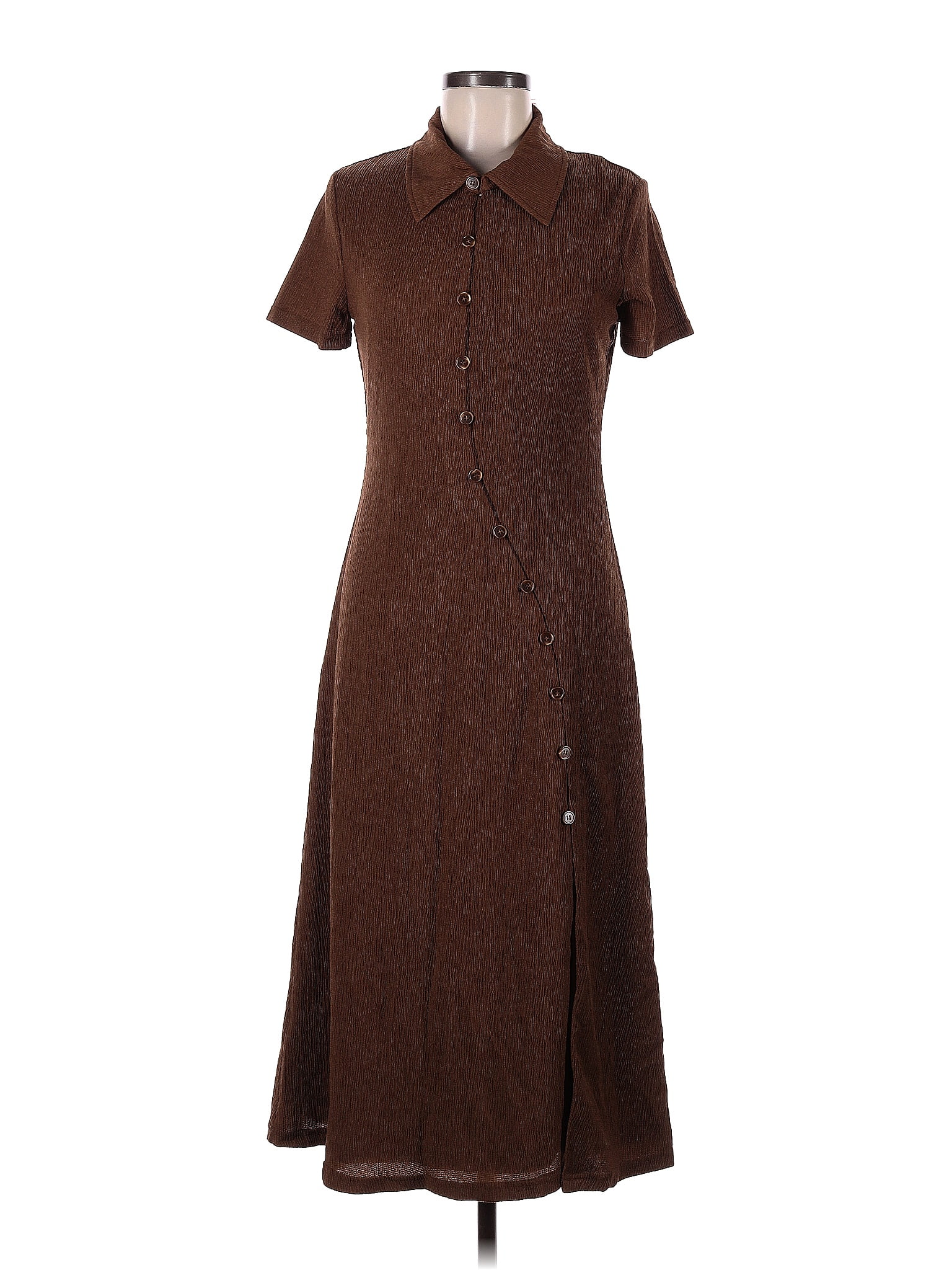 Vestique Brown Casual Dress Size M - 52% off | ThredUp