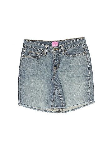 Oleg Cassini Denim Skirt (view 1)