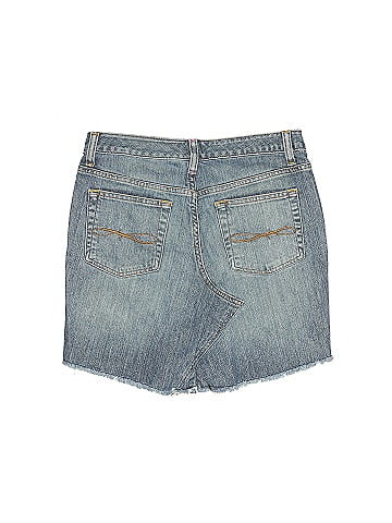 Oleg Cassini Denim Skirt (view 2)
