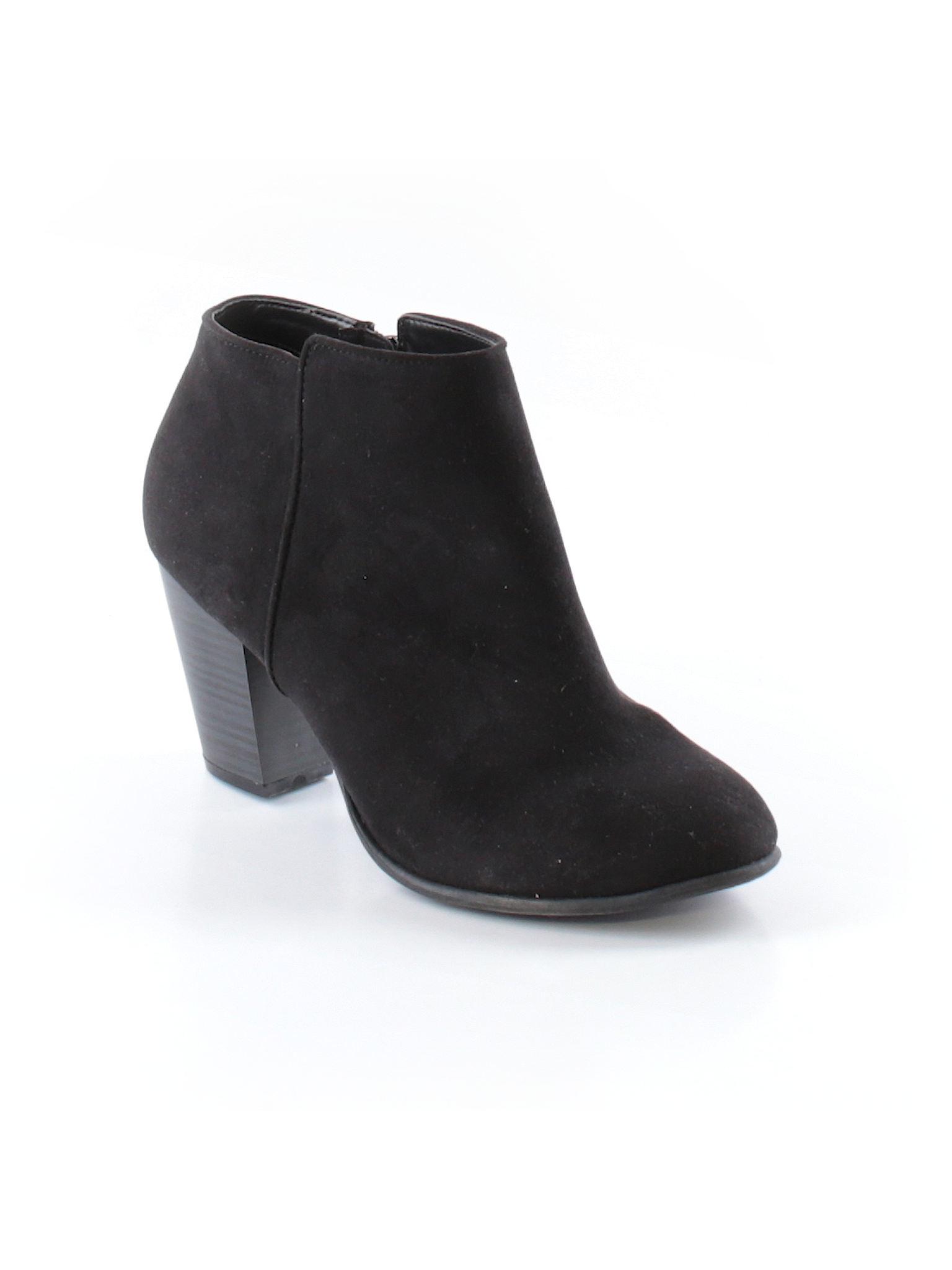 Old Navy Solid Black Ankle Boots Size 9 - 57% off | thredUP