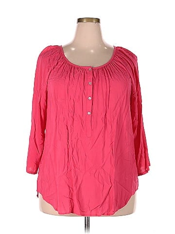 Intro 3/4 Sleeve Blouse (view 1)