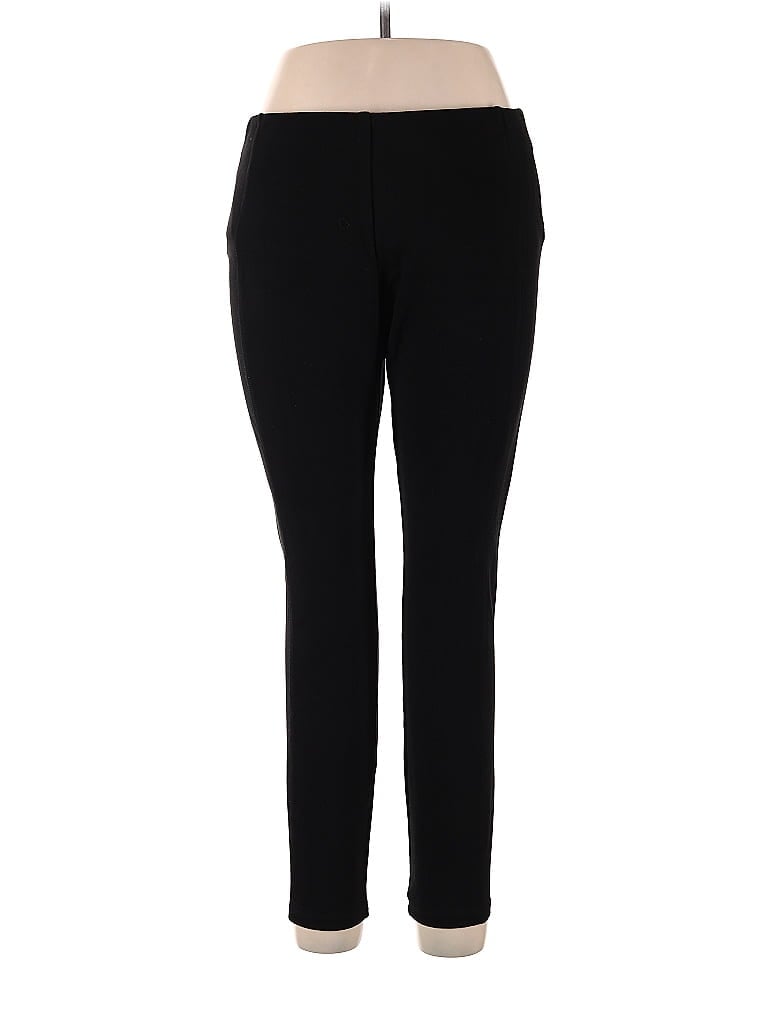 Pre-owned T Tahari Active Pants In Black