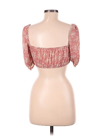 Blush Short Sleeve Blouse (view 2)