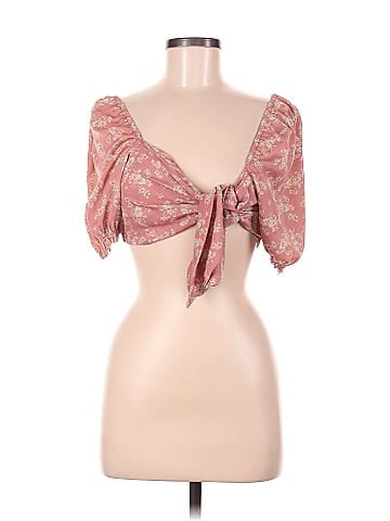 Blush Short Sleeve Blouse (view 1)